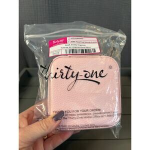 NWT Thirty-One Petal Pink Small Jewelry Organizer